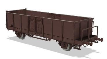 Preview: El 5290/5295, Doppel-T-Profile mit Türverstärkungen, Dok.-Nr. 5034 mit Bremserbühne, ex Omm43 der DB