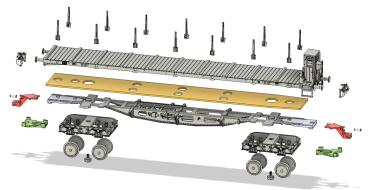 Preview: Flachwagen SSl Köln DRG Epoche II mit Bremserhaus