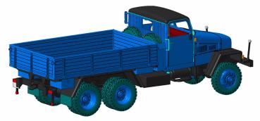 Preview: G5 Holzpritsche FH Holzrückwand