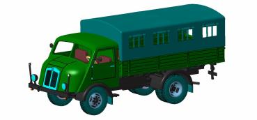 IFA H3 Pritsche-Plane GEW