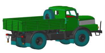 IFA H6 Zugmaschine Variante 2
