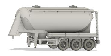 Eutersilosattelauflieger, Bausatz