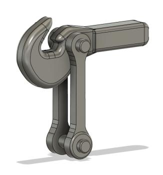 Schraubenkupplung gekürzt