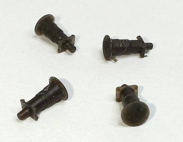 Preview: Hochleistungspuffer rund mit Pufferplatte