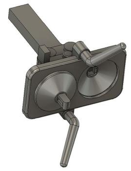 Scharffenbergkupplungsattrappe