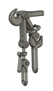 Schraubenkupplungen 2 Haken, hängend, 8 x