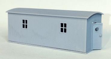 Preview: Wellblechbude lang