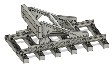 Preview: Prellbock schwere Ausführung