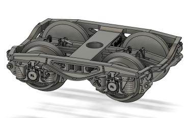Drehgestelle Bauart Y25, geschlossen, 2 Stück