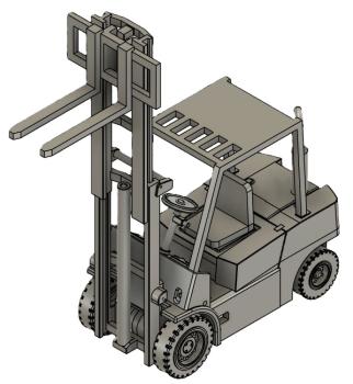 Gabelstapler 3,5t, offen