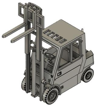 Gabelstapler 3,5t, geschlossen