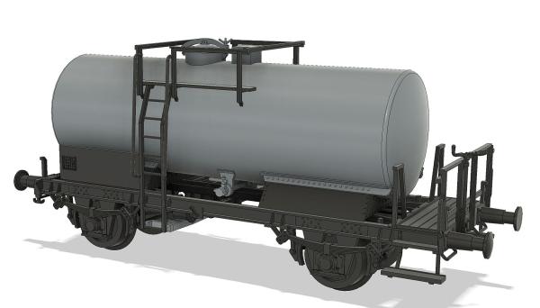 Kesselwagen Zkk-w 7051, 20 m³