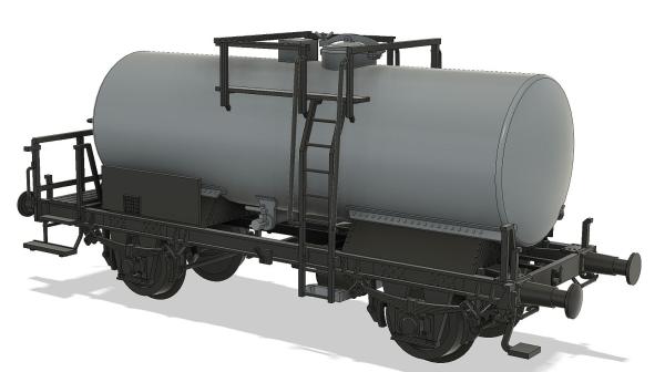 Kesselwagen Zkk-w 7051, 20 m³