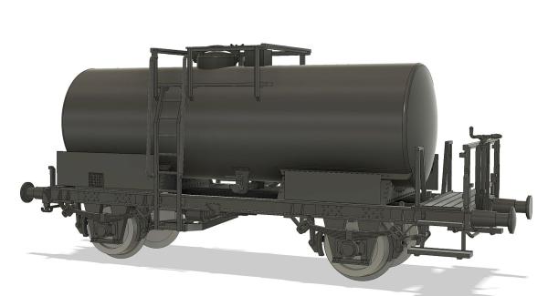 Kesselwagen Zekk 7242, 20 m³ mit kleiner Heizung