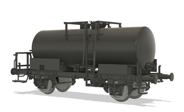 Kesselwagen Zekk 7242, 20 m³ mit kleiner Heizung