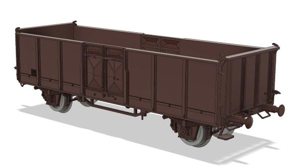 El 5290/5295, Doppel-T-Profile mit Türverstärkungen, Dok.-Nr. 5034, ex Omm43 der DB
