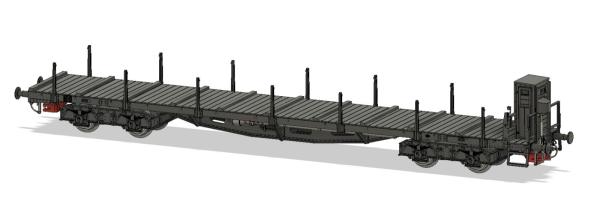 Flachwagen SSl Köln DRG Epoche II mit Bremserhaus