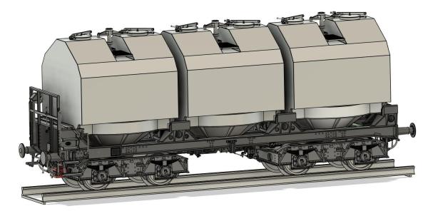 Kübelwagen Bauart Lindner 1941 f. Kalk, DR Ep.III