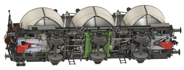 Kohlenstaubwagen 1928, genietet, DRG Ep.II