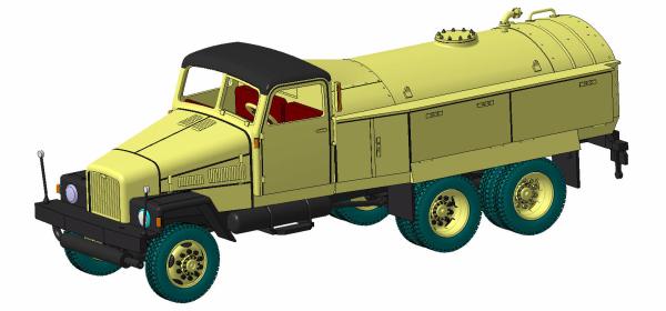 G5 Wasserwagen FH Holzrückwand