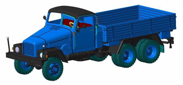 G5 Holzpritsche FH Holzrückwand