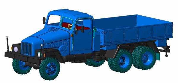 G5 Stahlpritsche FH Holzrückwand