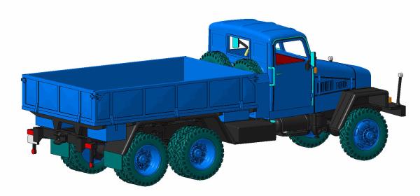 G5 Stahlpritsche FH Holzrückwand