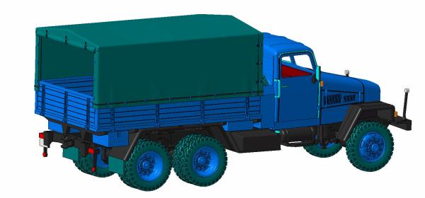 G5 Holzpritsche Plane offen FH Stahl