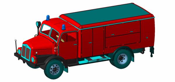 S4000-1 Kohlensäurelöschfahrzeug LF-CO2