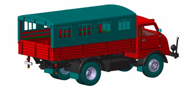 IFA H3 Pritsche-Plane Feuerwehr