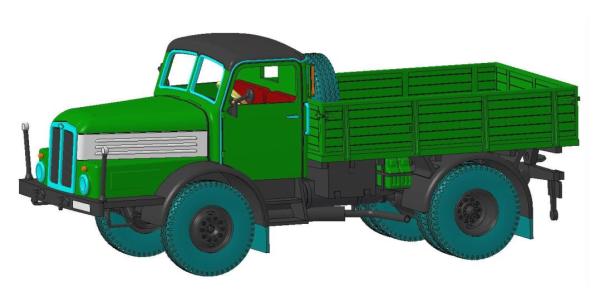 IFA H6 Zugmaschine Variante 2
