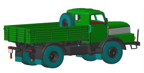 IFA H6 Zugmaschine Variante 2