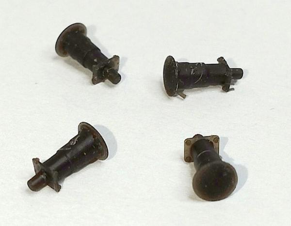 Hochleistungspuffer rund mit Pufferplatte