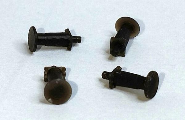 Puffer mit Platte flach/ballig