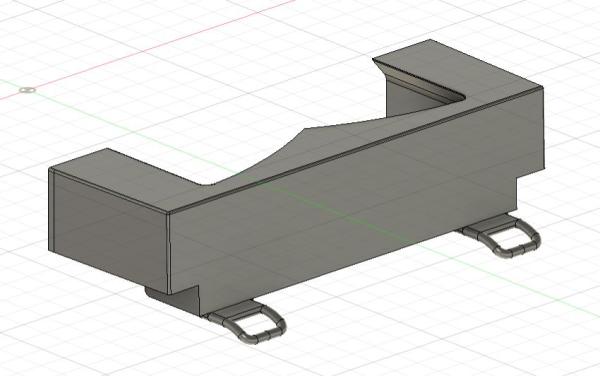 Unterbauteil f. neue BR 250 Tillig