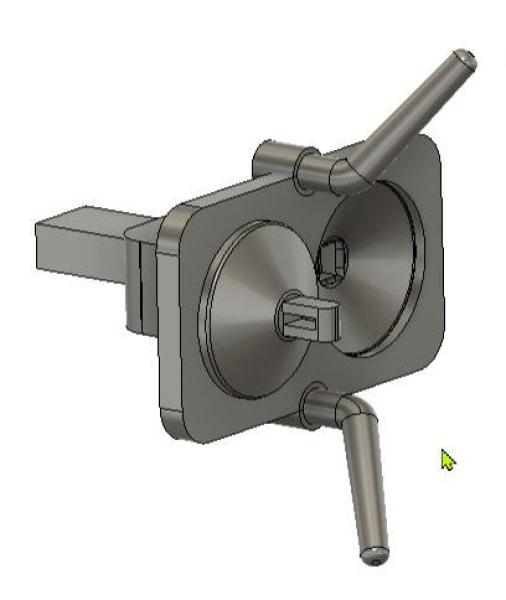 Scharffenbergkupplungsattrappe