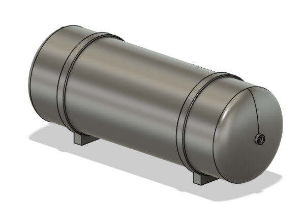 Gaskessel für BR 58
