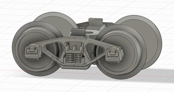 amerikanische Bettendorfdrehgestelle