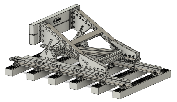 Prellbock schwere Ausführung