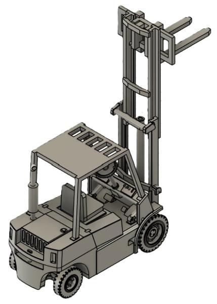 Gabelstapler 3,5t, offen