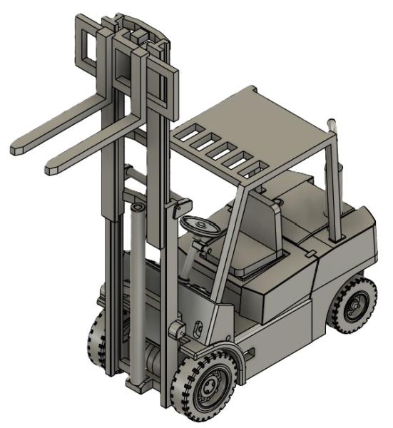 Gabelstapler 3,5t, offen