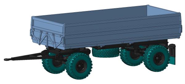 Anhänger HW80, Bausatz