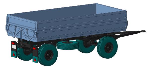 Anhänger HW80, Bausatz