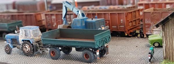 Anhänger HW80 einseitig halboffen, Bausatz