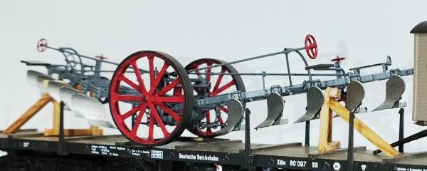 Kipppflug für Dampfpflugsatz